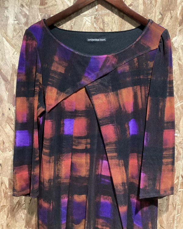 画像2: VIVIENNE TAM　ヴィヴィアンタム　メッシュ素材　ワンピース (2)