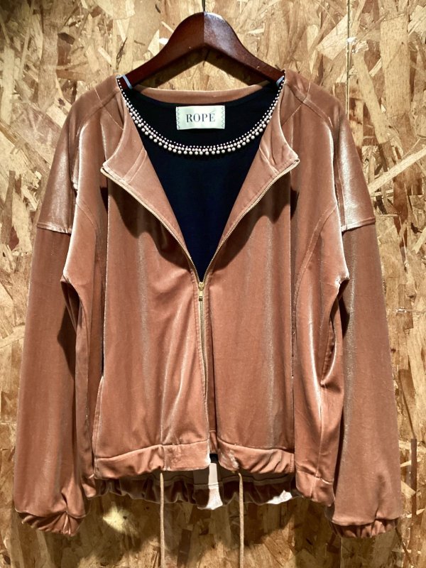 画像2: Le Magasin　ADAM ET ROPE　ベロア　ソフトジャケット　オーバーサイズ (2)