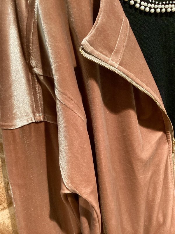 画像3: Le Magasin　ADAM ET ROPE　ベロア　ソフトジャケット　オーバーサイズ (3)